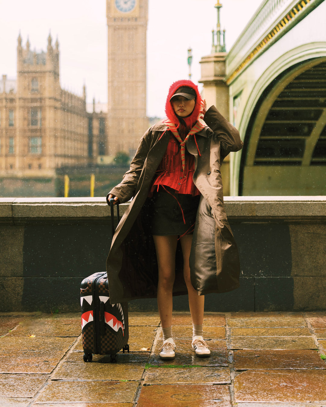 THE PRIVATE JET SHARK CLUB CARRY-ON LUGGAGE