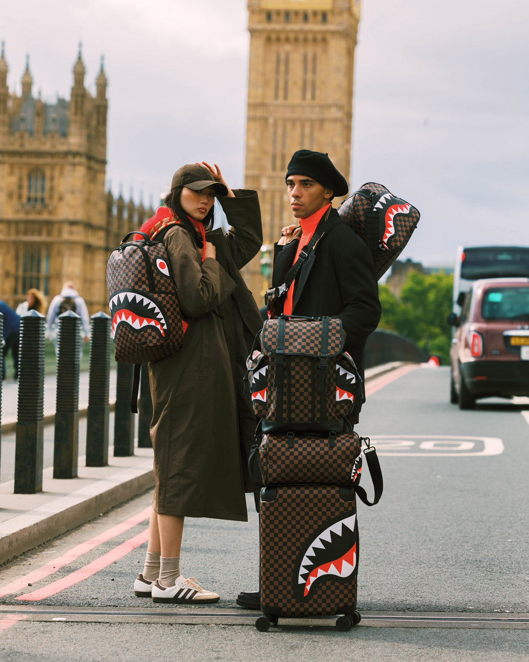 THE PRIVATE JET SHARK CLUB CARRY-ON LUGGAGE