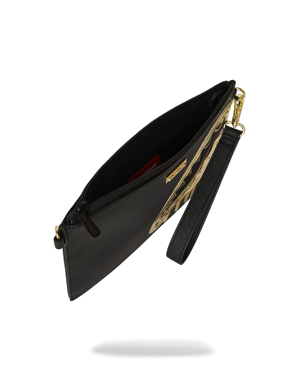 GOLDHEART SHARK DRIP CROSSOVER CLUTCH