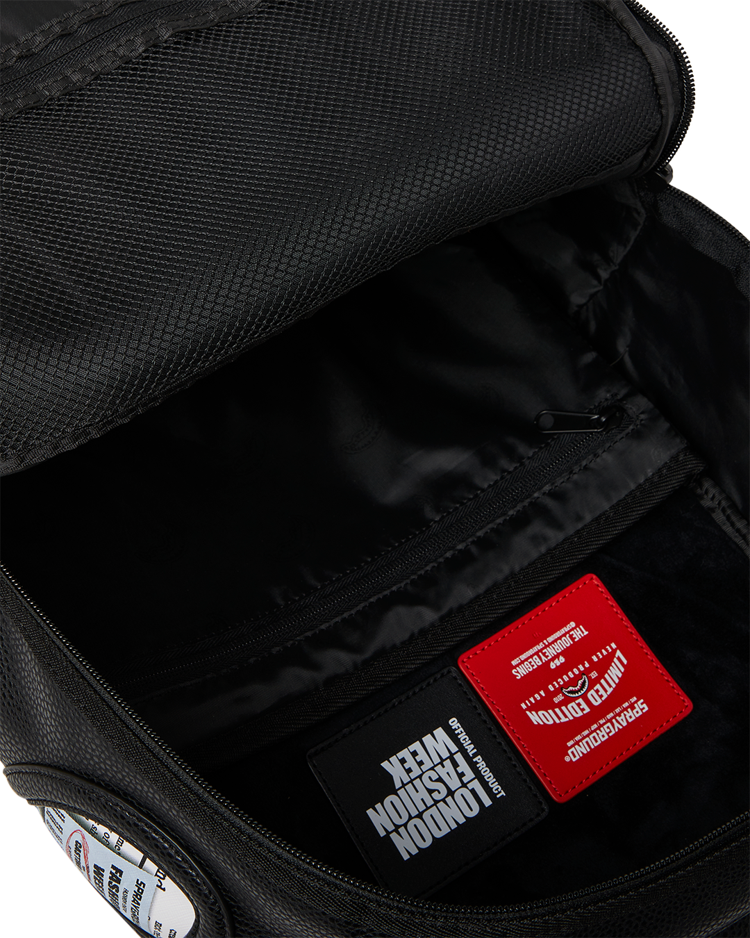 LONDON FASHION WEEK MOODBOARD MONTAGE BACKPACK