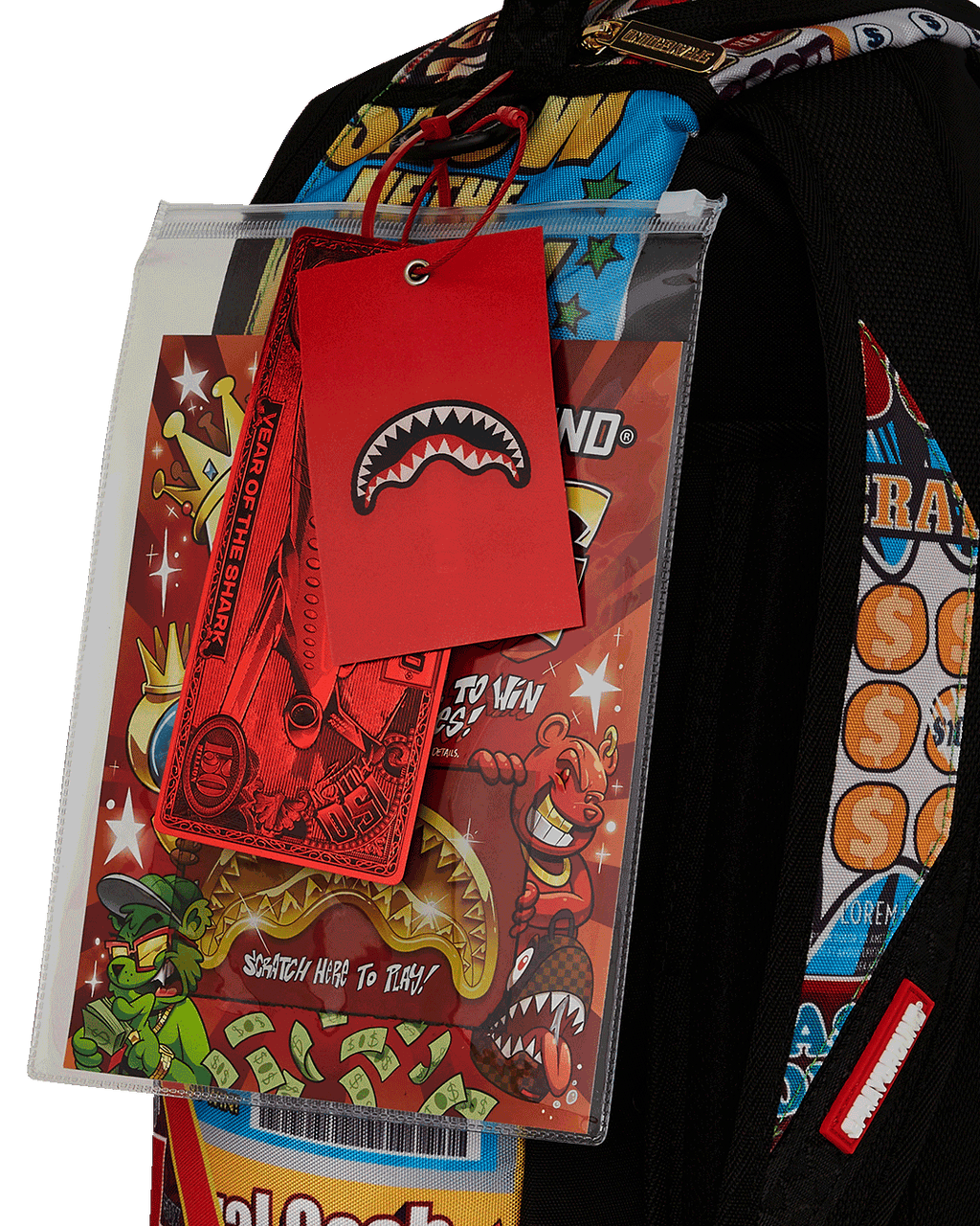 BIG MONEY BIG MONEY BACKPACK (COMES WITH SCRATCH OFF PLAYING CARD)